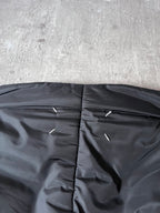F/W 2019 Maison Margiela Recycled Nylon Padded Cropped Jacket Black Men - M