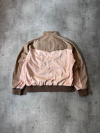 S/S 2018 Maison Margiela Cotton Silk 5 Zip Style Jacket Beige Brown Men - M