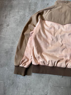 S/S 2018 Maison Margiela Cotton Silk 5 Zip Style Jacket Beige Brown Men - M