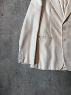 F/W 2003/04 Raf Simons Formal Blazer Jacket Beige Men - L