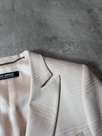 F/W 2003/04 Raf Simons Formal Blazer Jacket Beige Men - L