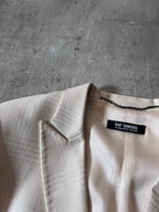 F/W 2003/04 Raf Simons Formal Blazer Jacket Beige Men - L
