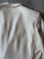 F/W 2003/04 Raf Simons Formal Blazer Jacket Beige Men - L