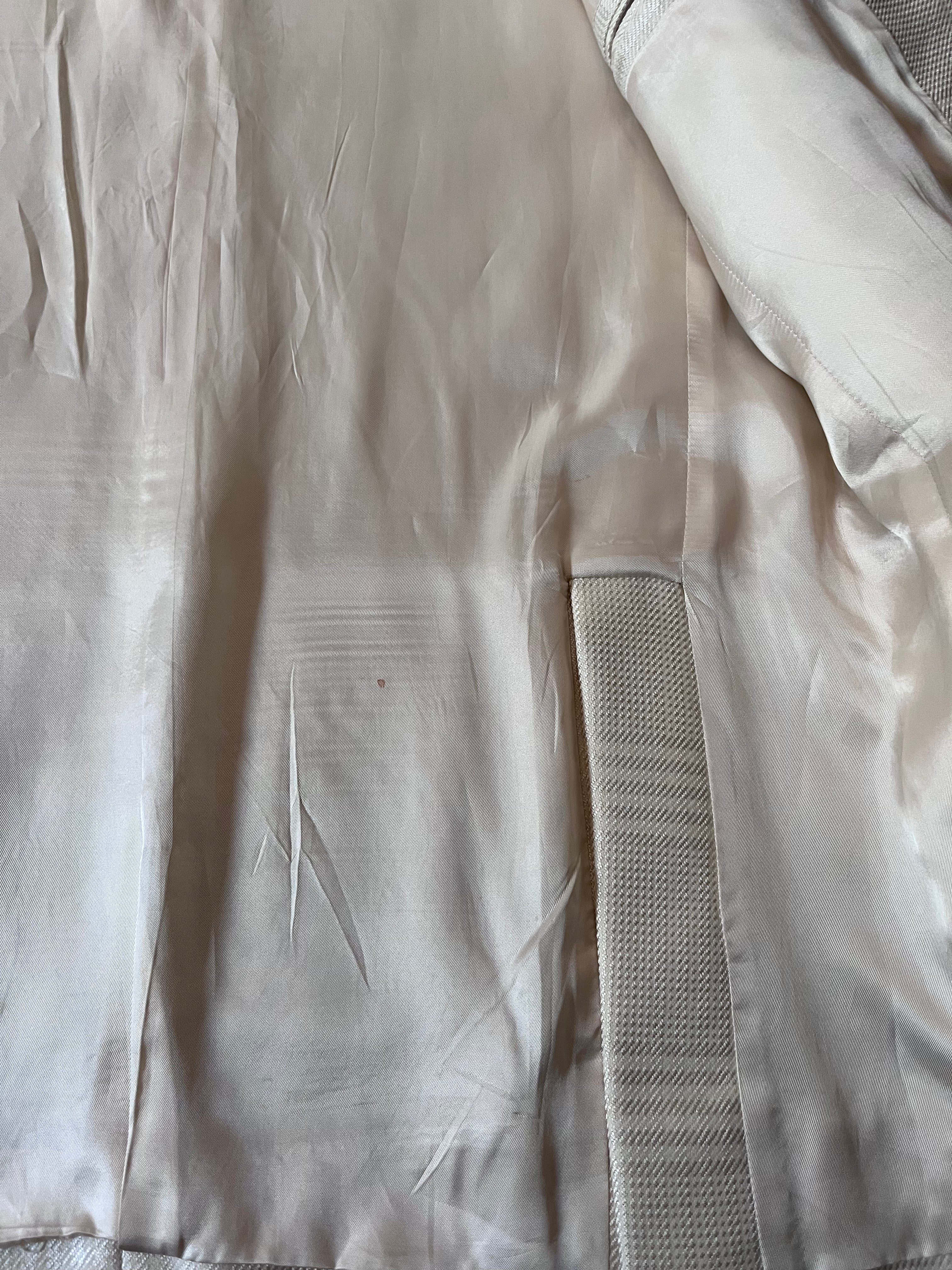 F/W 2003/04 Raf Simons Formal Blazer Jacket Beige Men - L