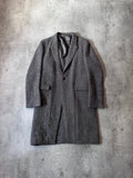 F/W 2015 Rick Owens Wool Mohair Coat Grey Men - M