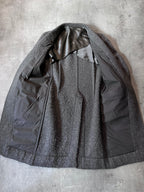 F/W 2015 Rick Owens Wool Mohair Coat Grey Men - M