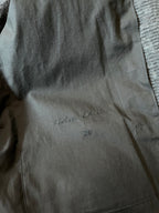 F/W 2015 Rick Owens Wool Mohair Coat Grey Men - M