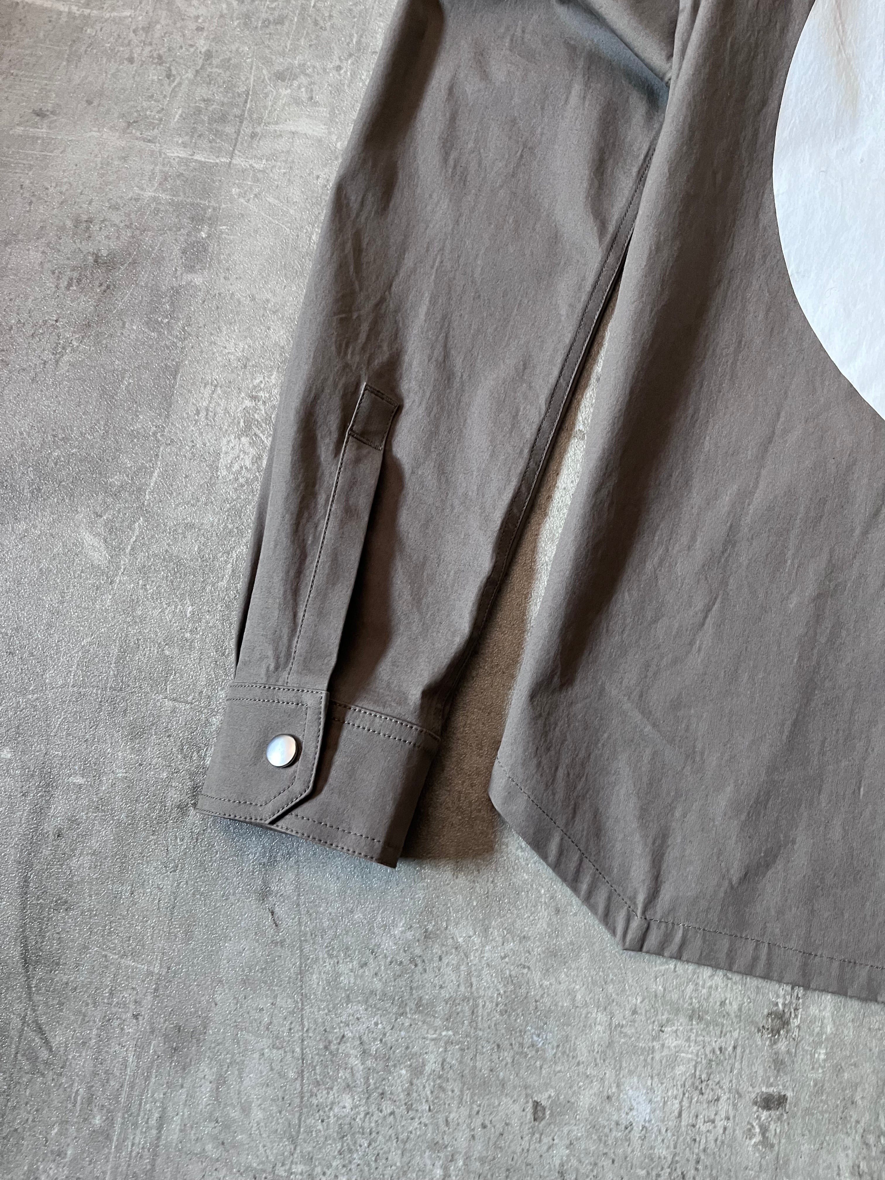S/S 2020 Rick Owens Tecuatl UFW Overshirt Light Jacket Grey Men - M