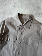 S/S 2020 Rick Owens Tecuatl UFW Overshirt Light Jacket Grey Men - M