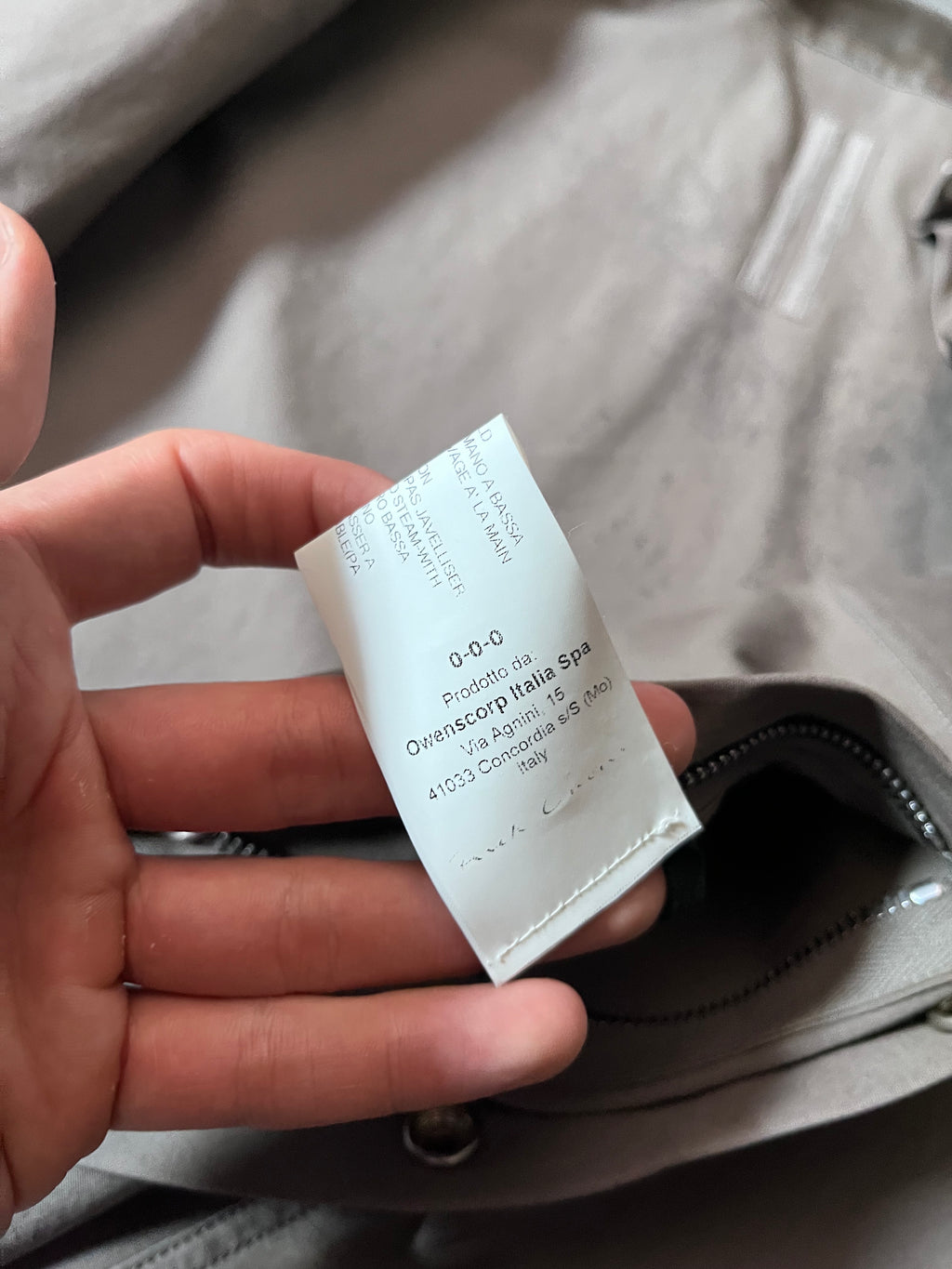 S/S 2020 Rick Owens Tecuatl UFW Overshirt Light Jacket Grey Men - M
