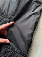 Gucci Technical Windbreaker Nylon Long Jacket Black Men - M