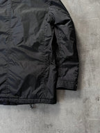 Gucci Technical Windbreaker Nylon Long Jacket Black Men - M