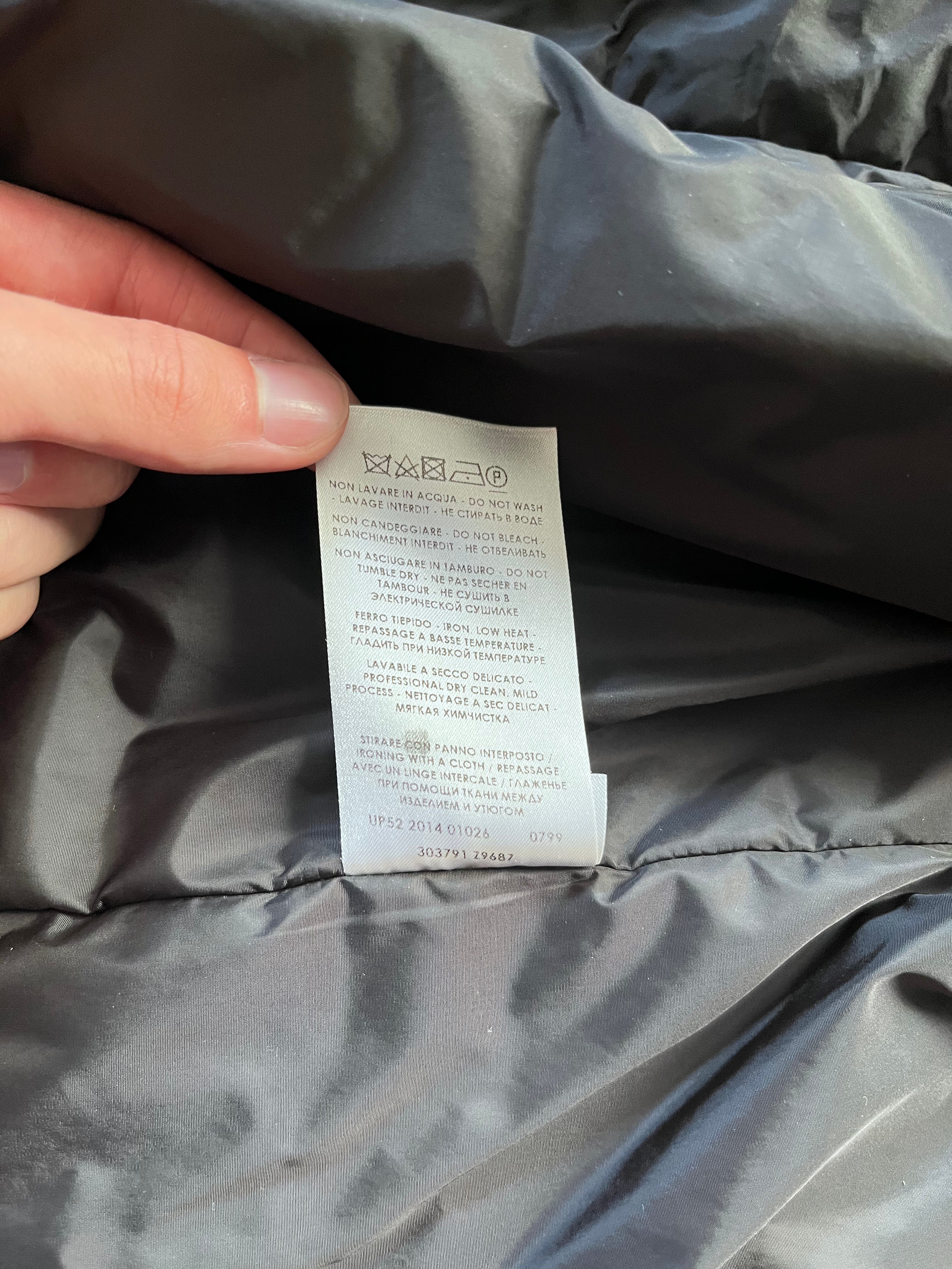 Gucci Technical Windbreaker Nylon Long Jacket Black Men - M