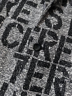 S/S 2009 Raf Simons Christopher Wool Textured Vest Jacket Grey Men - S