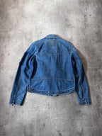F/W 2005/06 Raf Simons Sample Denim Rider Jacket Blue Men - M