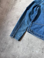 F/W 2005/06 Raf Simons Sample Denim Rider Jacket Blue Men - M