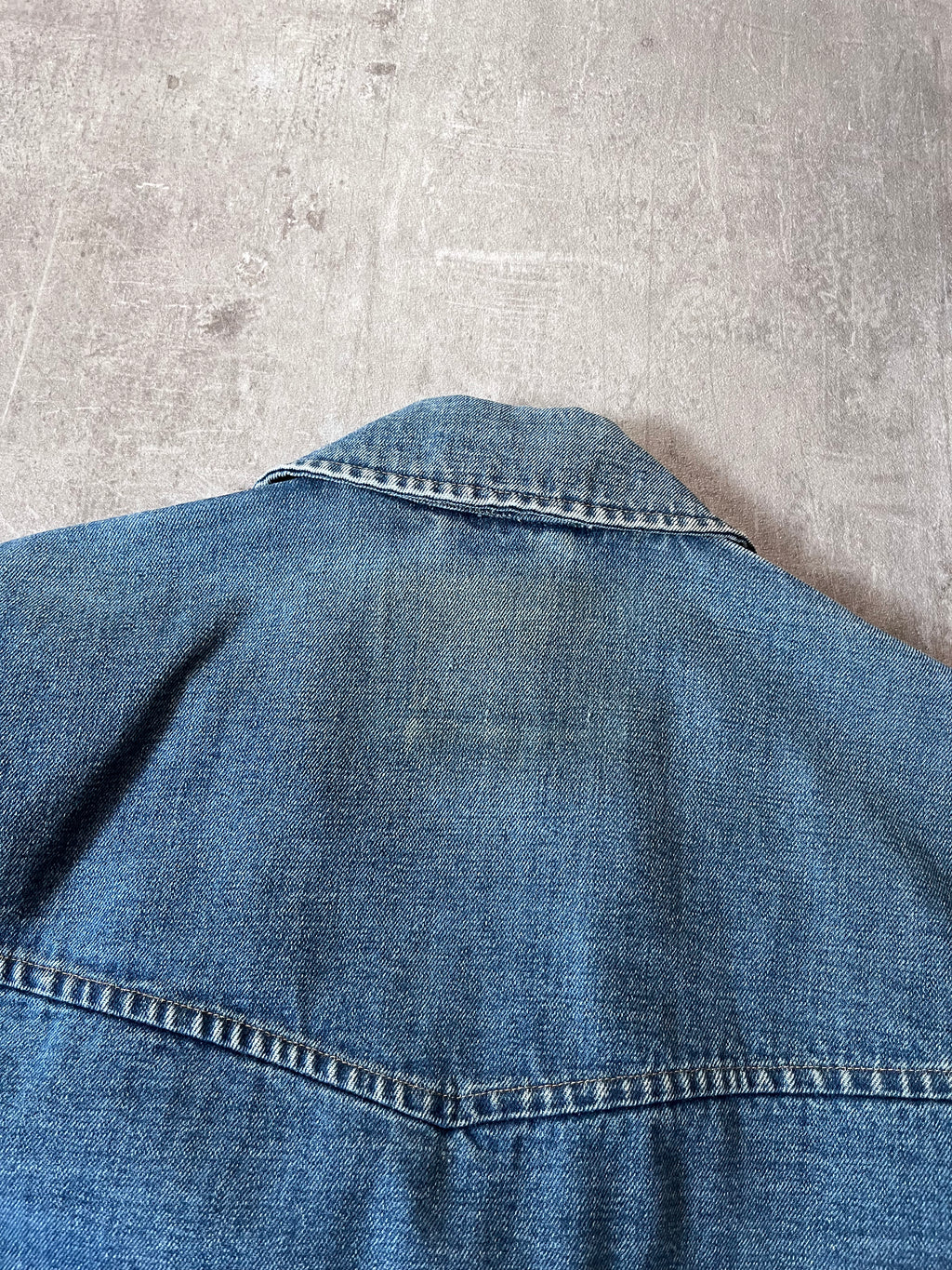 F/W 2005/06 Raf Simons Sample Denim Rider Jacket Blue Men - M