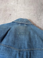 F/W 2005/06 Raf Simons Sample Denim Rider Jacket Blue Men - M
