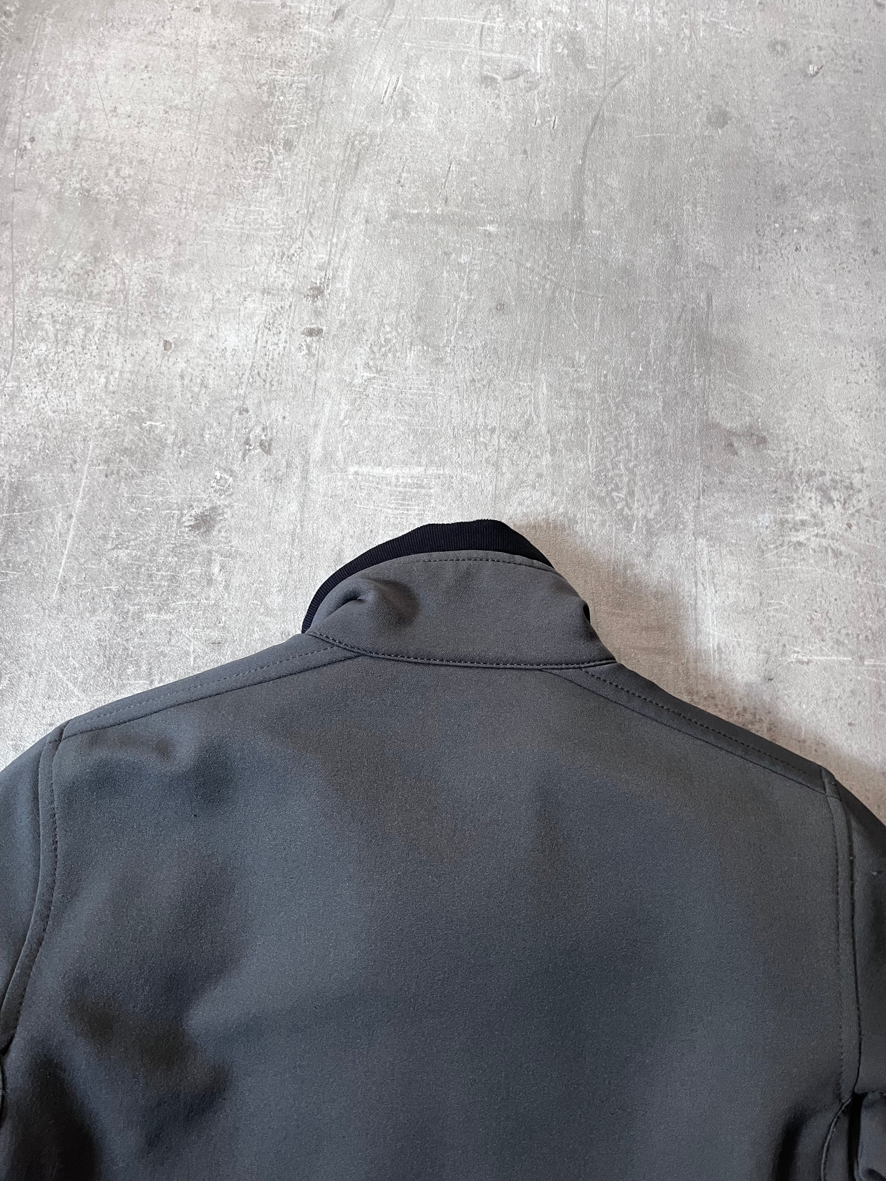 2000s Prada Sport Nylon Bomber Jacket Grey Men - M