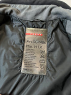 2000s Prada Sport Nylon Bomber Jacket Grey Men - M