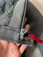 2000s Prada Sport Nylon Bomber Jacket Grey Men - M