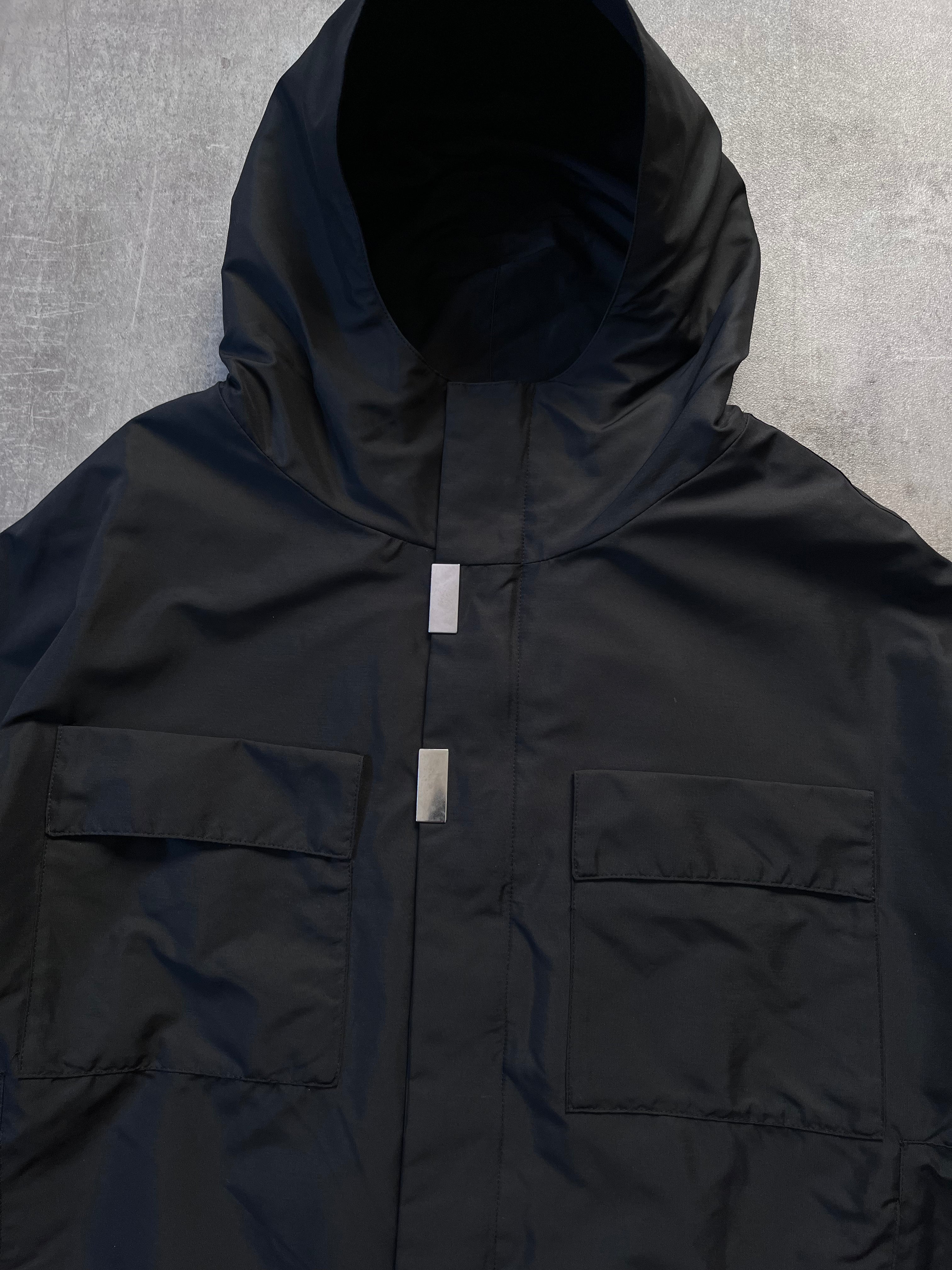 S/S 2014 Raf Simons Clusters Nylon Jacket Black Men - M