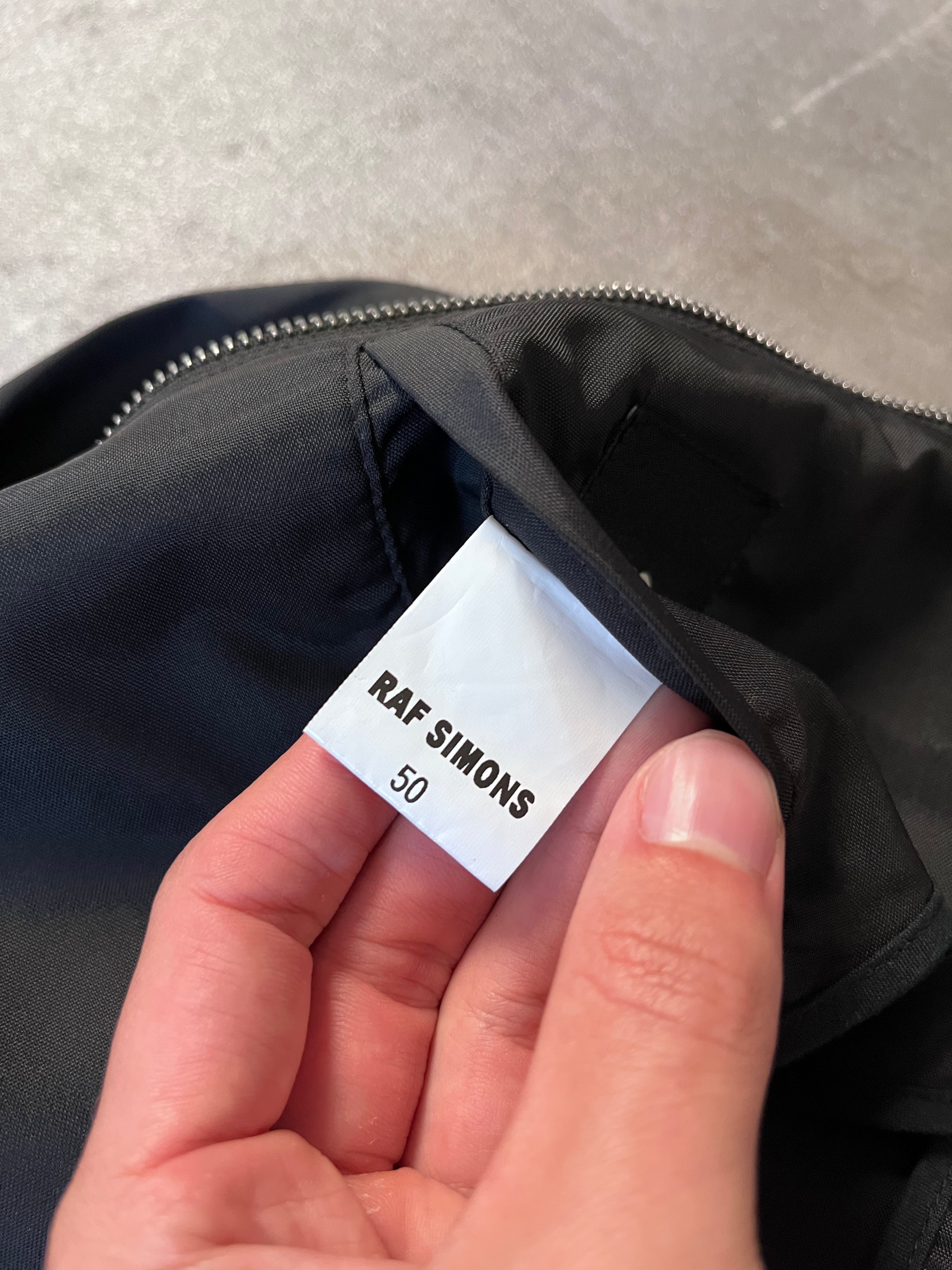 S/S 2014 Raf Simons Clusters Nylon Jacket Black Men - M