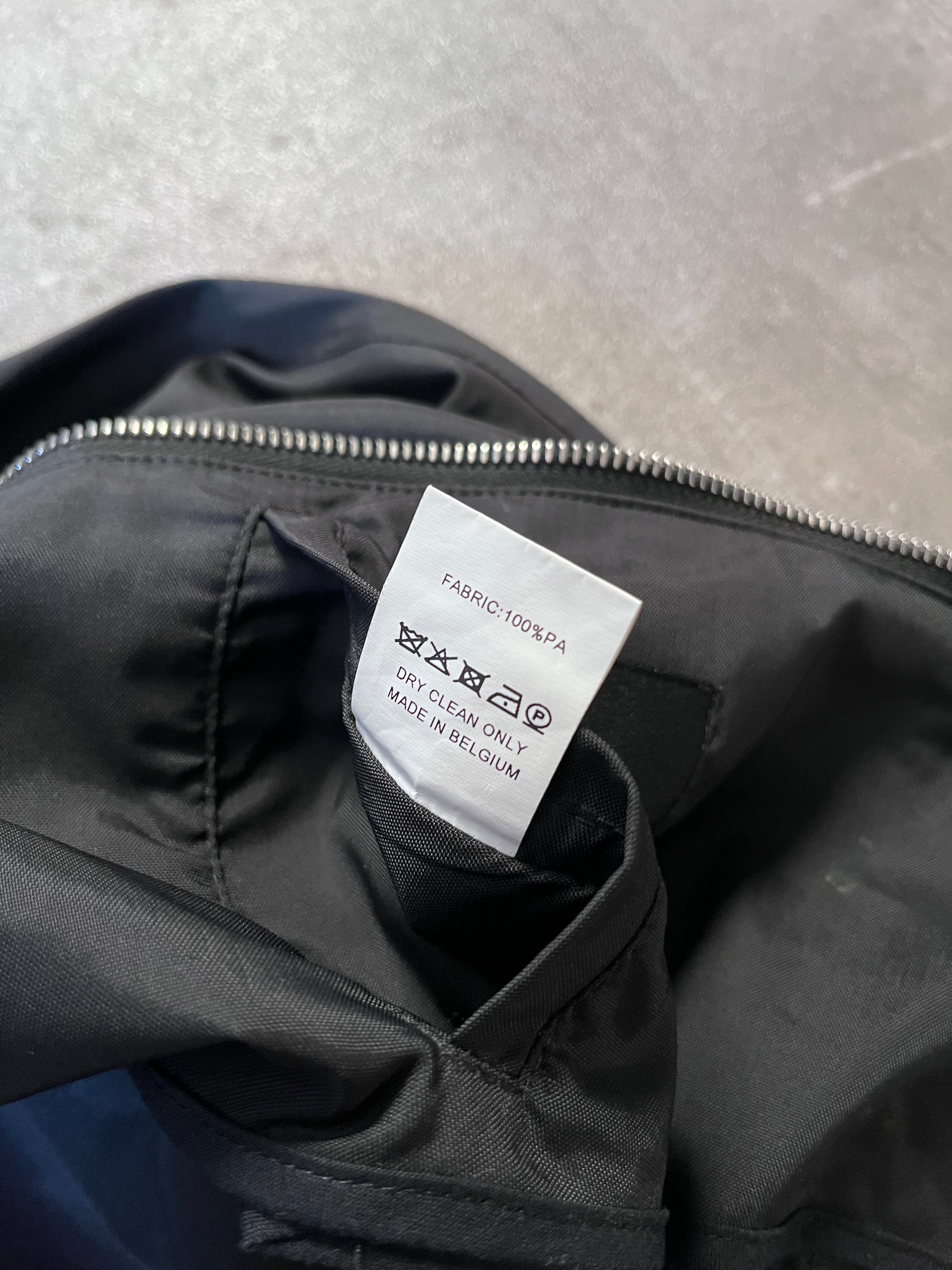 S/S 2014 Raf Simons Clusters Nylon Jacket Black Men - M