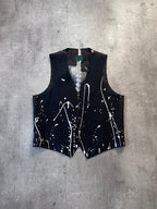 S/S 1990 Jean Paul Gaultier X-Ray Reversible Vest Jacket Black Men - L