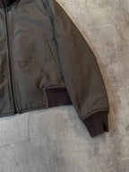 F/W 2000 Prada Tartan Bomber Jacket Green Brown Men - M