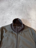 F/W 2000 Prada Tartan Bomber Jacket Green Brown Men - M