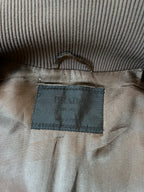 F/W 2000 Prada Tartan Bomber Jacket Green Brown Men - M
