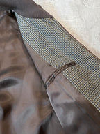 F/W 2000 Prada Tartan Bomber Jacket Green Brown Men - M