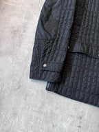 2007 Prada Nylon Lightweight Quilted Jacket Black Men - M