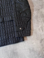 2007 Prada Nylon Lightweight Quilted Jacket Black Men - M