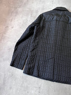 2007 Prada Nylon Lightweight Quilted Jacket Black Men - M