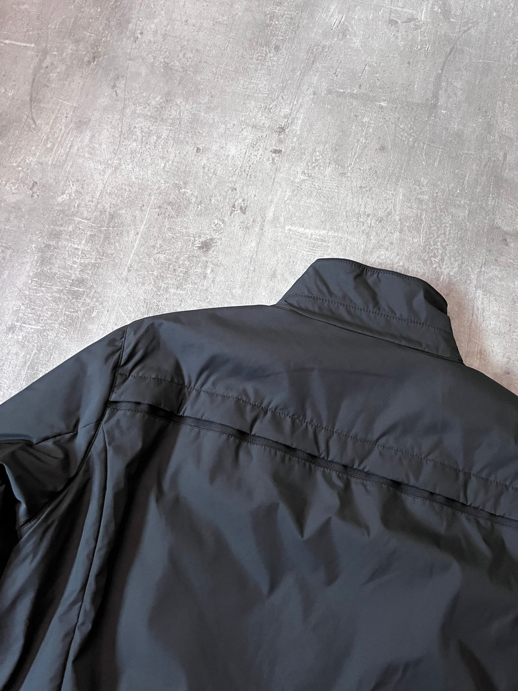 F/W 2007 Prada Nylon Bomber Jacket Black Men - L