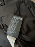 Prada Re-Nylon Padded Bomber Jacket Black Yellow Men - M