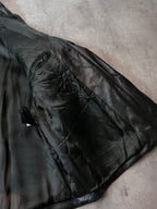 F/W 2010 Prada Padded Leather Jacket Black Men - L