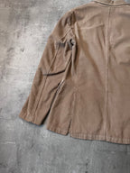 S/S 2004 Miu Miu Corduroy Blazer Jacket Beige Men - M