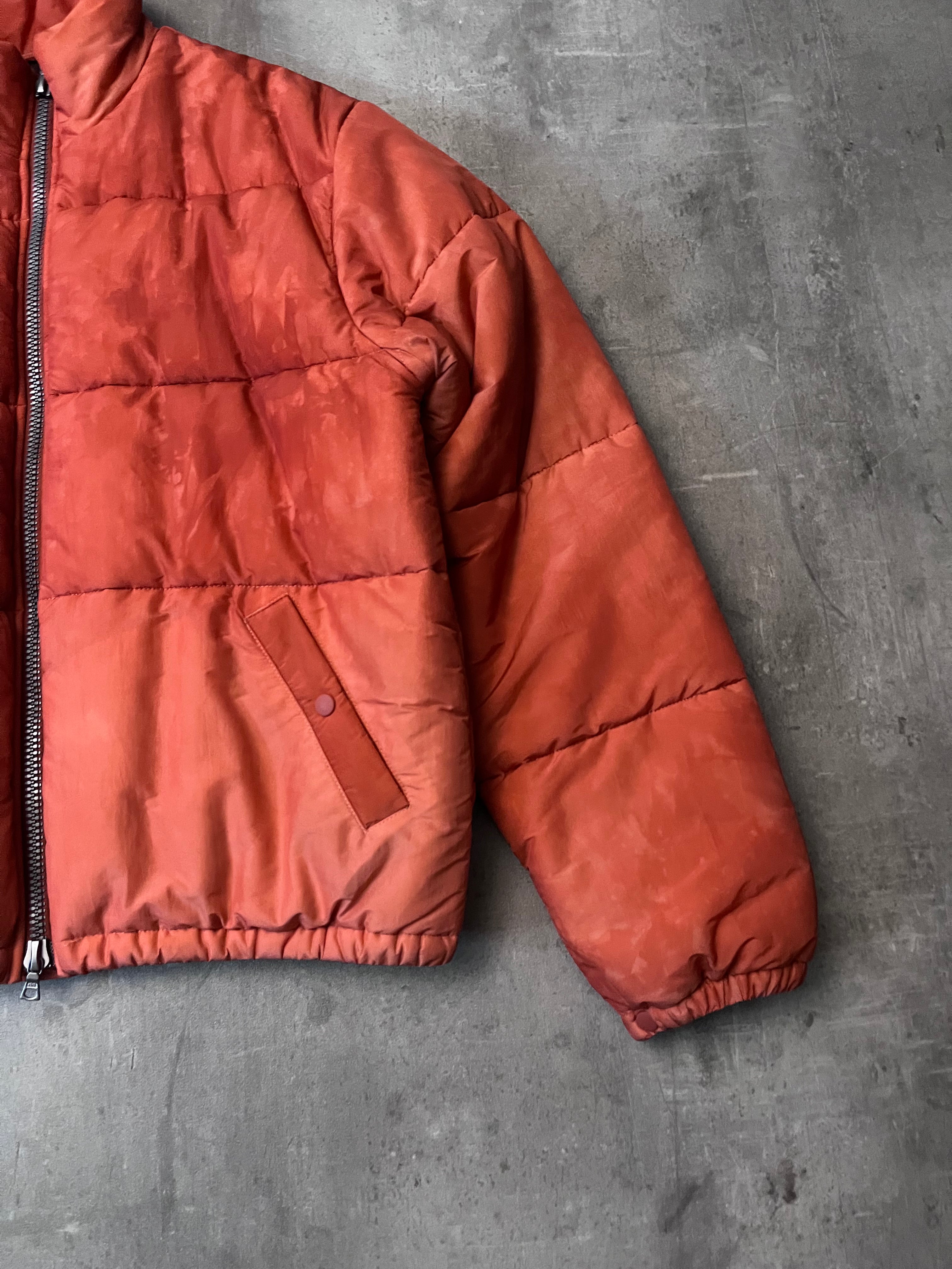 Our Legacy Walrus Silk Puffer Jacket Orange Men - M