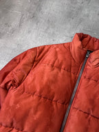 Our Legacy Walrus Silk Puffer Jacket Orange Men - M