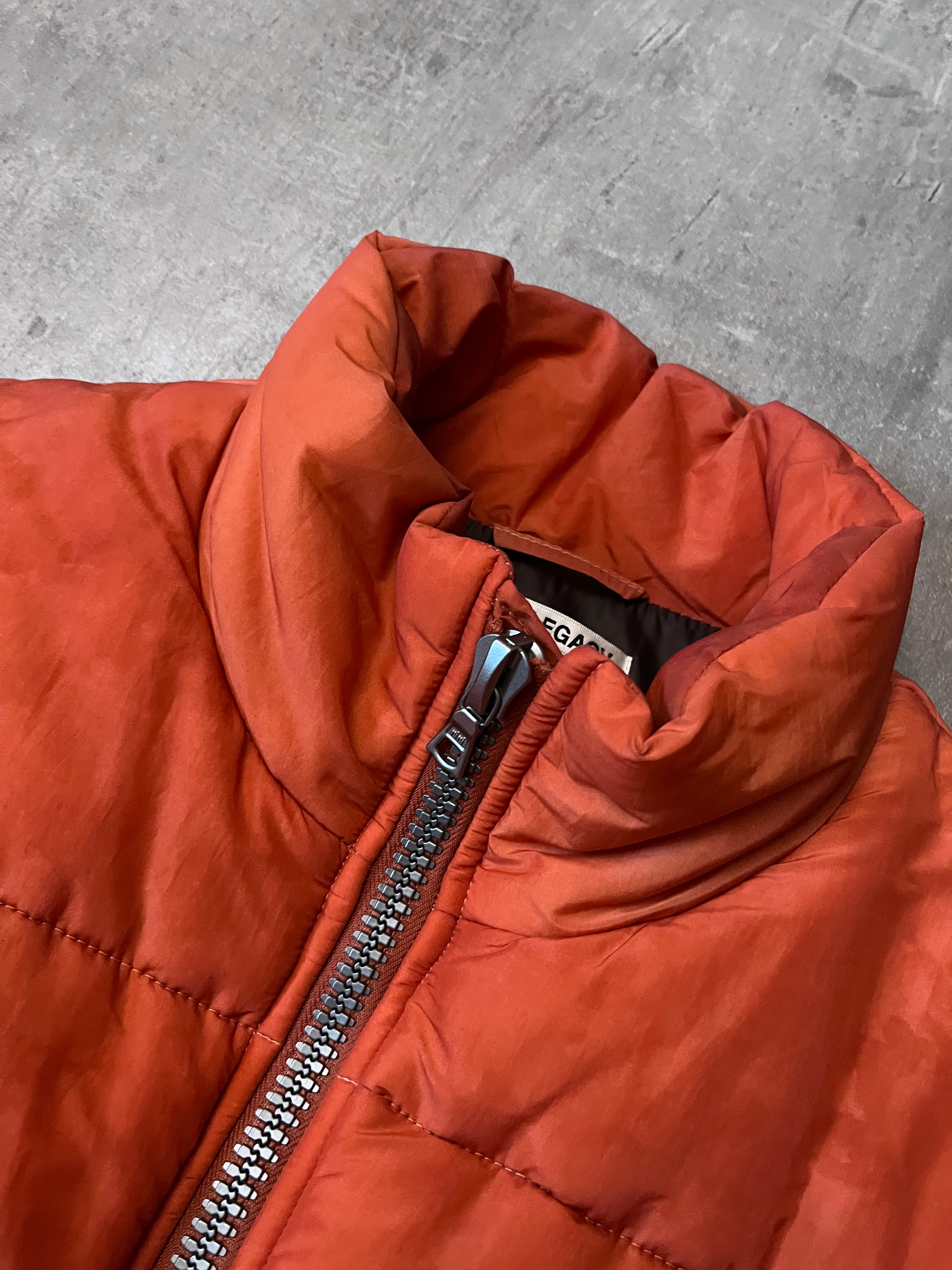 Our Legacy Walrus Silk Puffer Jacket Orange Men - M