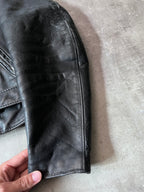 Schott Vintage Perfecto Ramones Leather Jacket Black Men - L