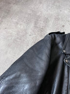 Schott Vintage Perfecto Ramones Leather Jacket Black Men - L