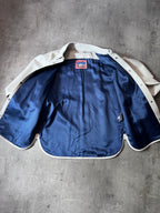 Acne Studios Bia Konst Lamb Leather Shirt Jacket White Men - M