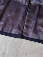 90s Burberrys Wool Long Coat Navy Men - L