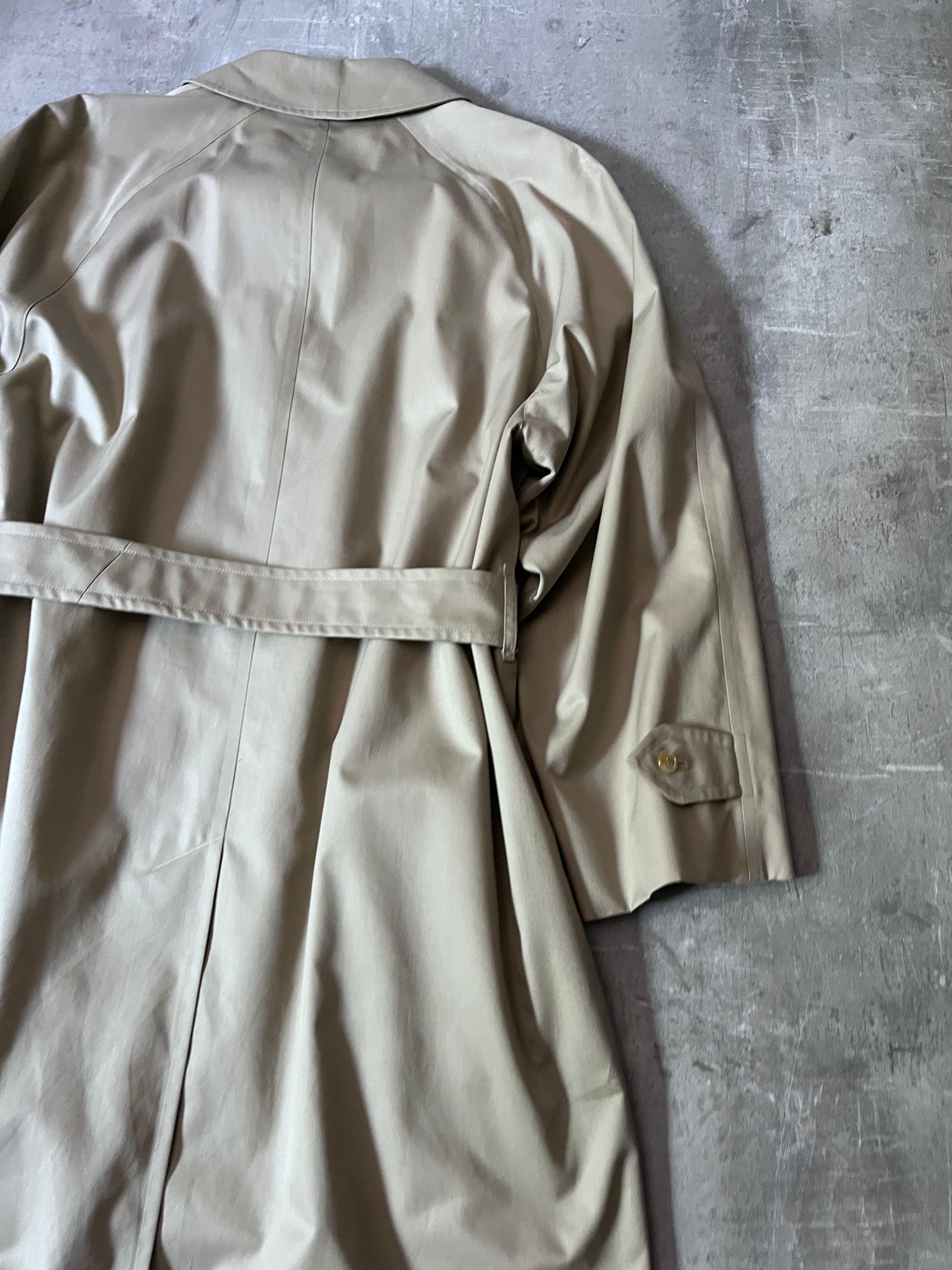 90s Burberrys Nova Checked Trench Coat Beige Men - L