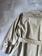 90s Burberrys Nova Checked Trench Coat Beige Men - L