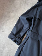 90s Burberrys Nova Check Trench Coat Navy Men - L